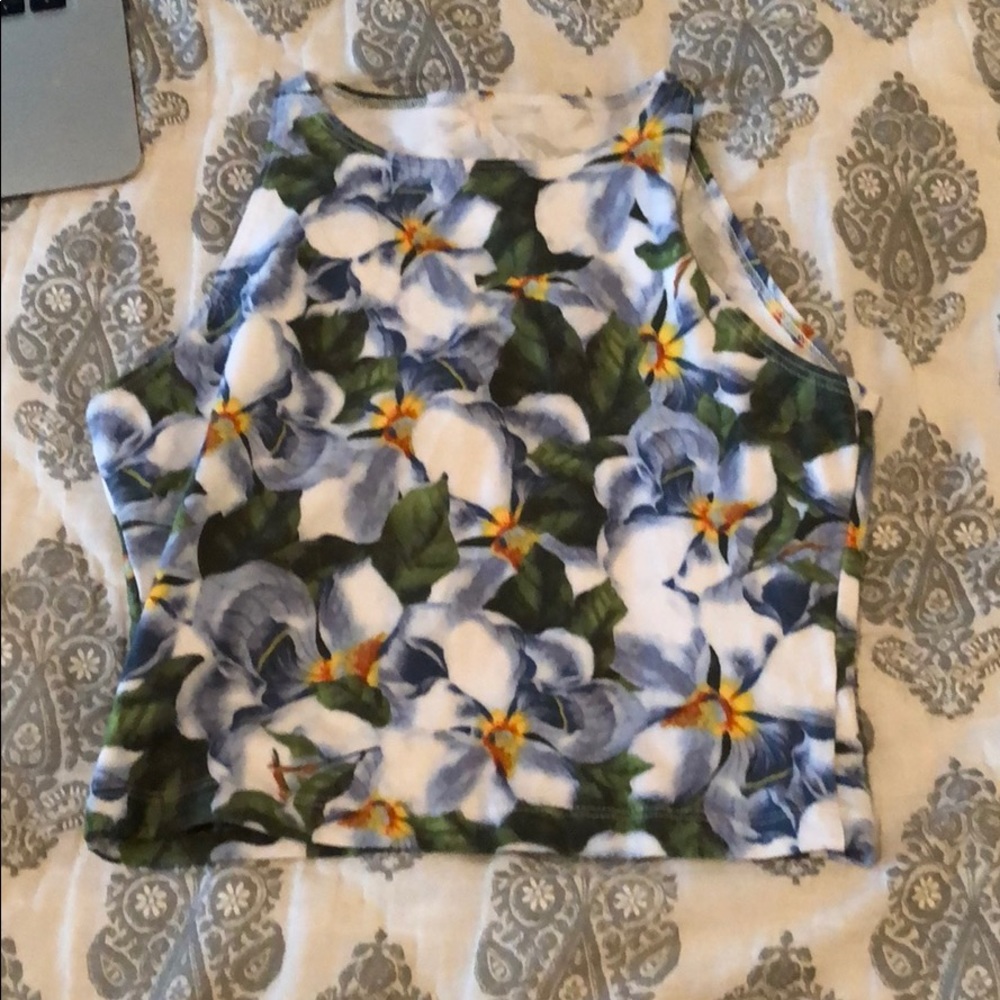 Cute Tropical Crop Top